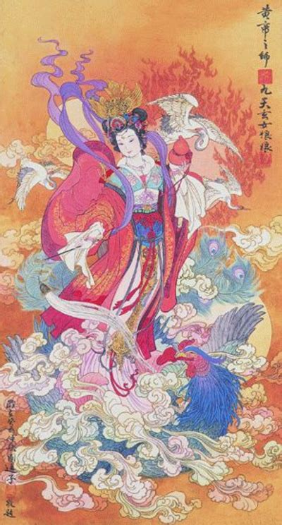 九天玄娘娘|九天玄女（中国古代神话中的女神）